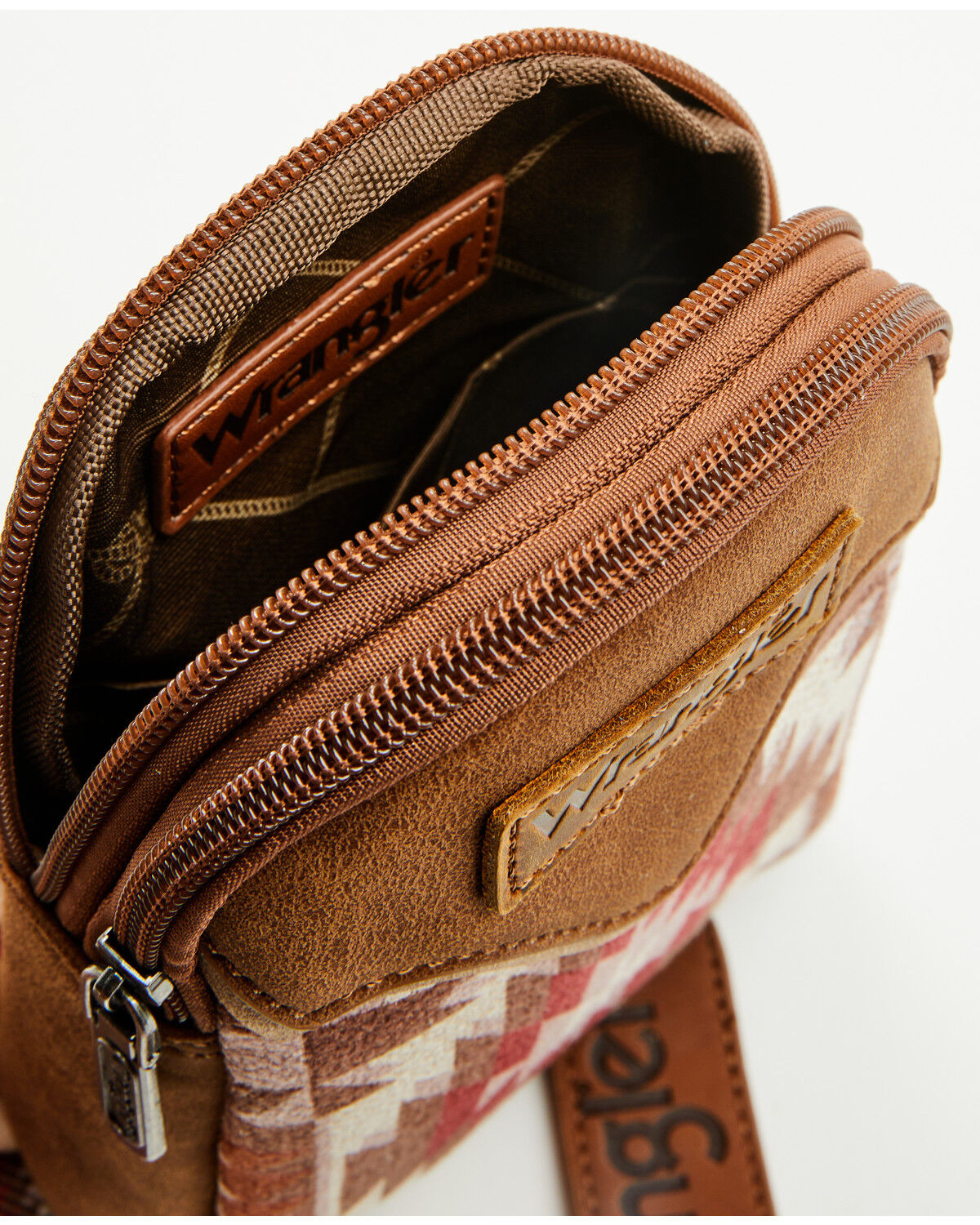 Wrangler x Boot Barn Women's Southwestern Print Sling Crossbody Bag