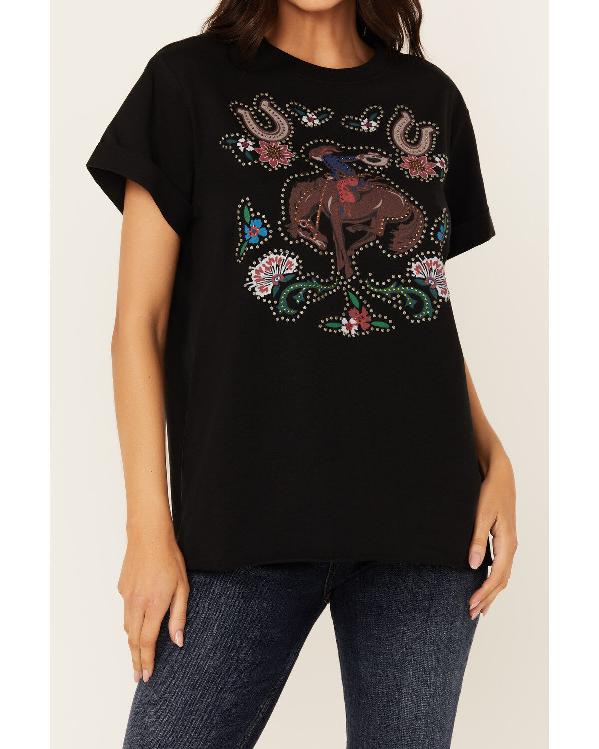 Idyllwind Women's Rowena Nudie Inspired Short Sleeve Graphic Tee