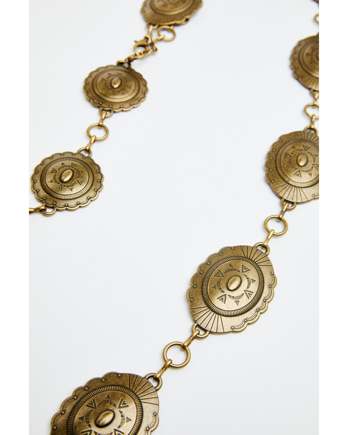 Idyllwind Women's Silver Spur Gold Chain Belt