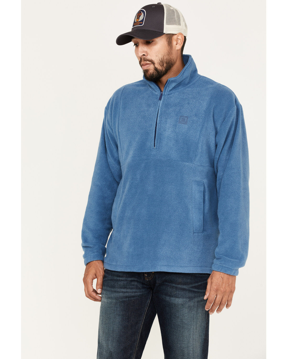 Brixton Men's Half-Zip Fleece Pullover