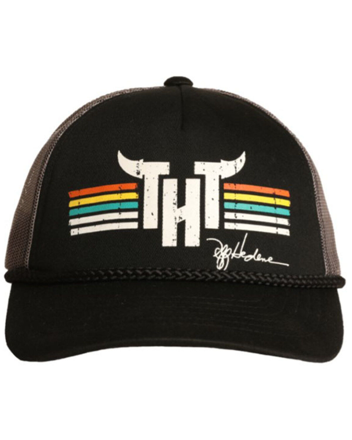 Rock & Roll Denim Men's Tuff Hedeman Logo Mesh-Back Ball Cap