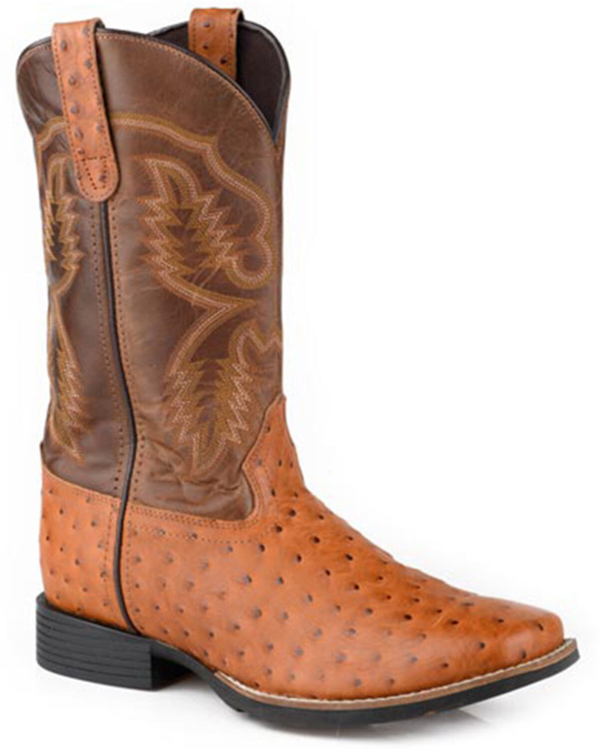 Roper Little Boys' Garza Western Boots - Broad Square Toe