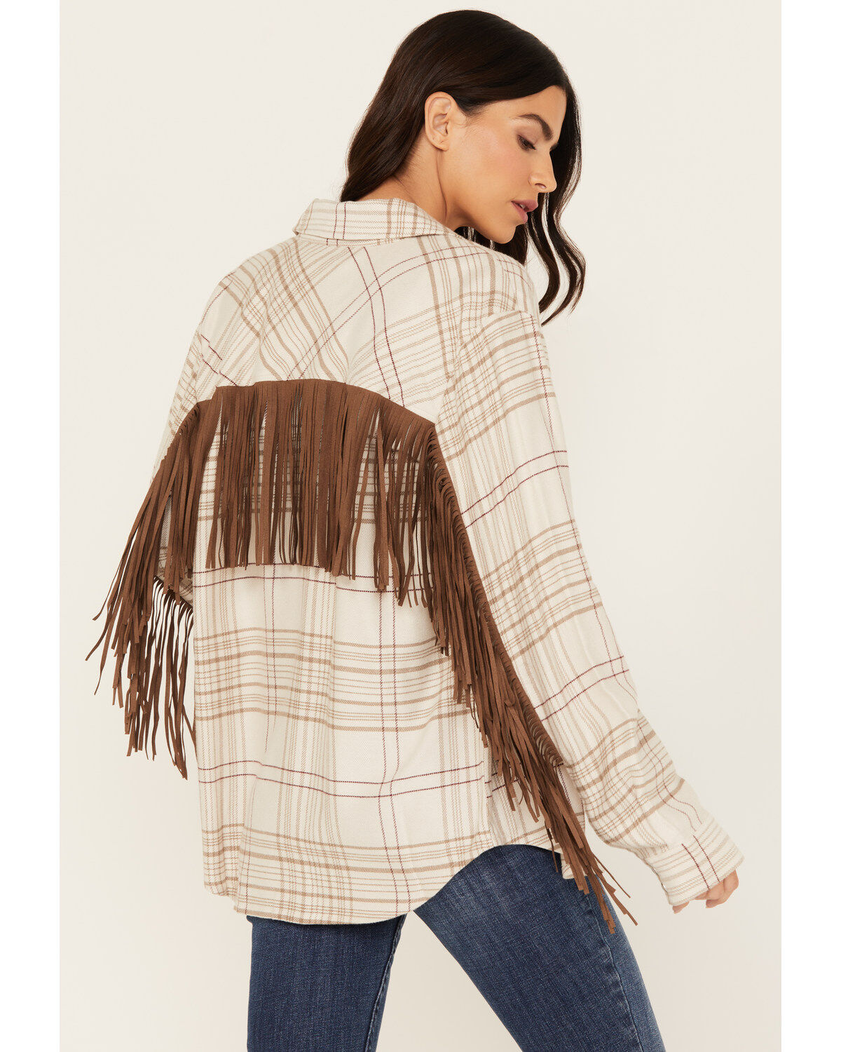 Idyllwind Women's Kingfish Fringe Flannel Shirt