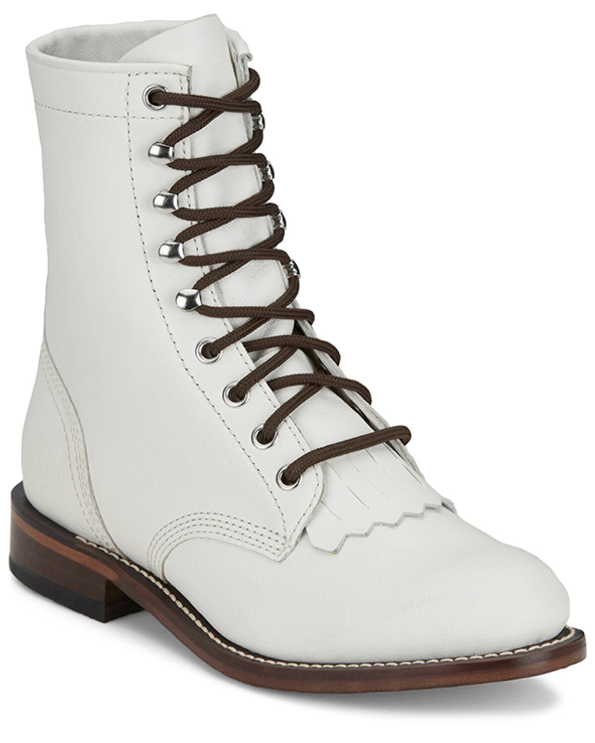 Justin Women's McKlean Lace-Up Boots - Round Toe