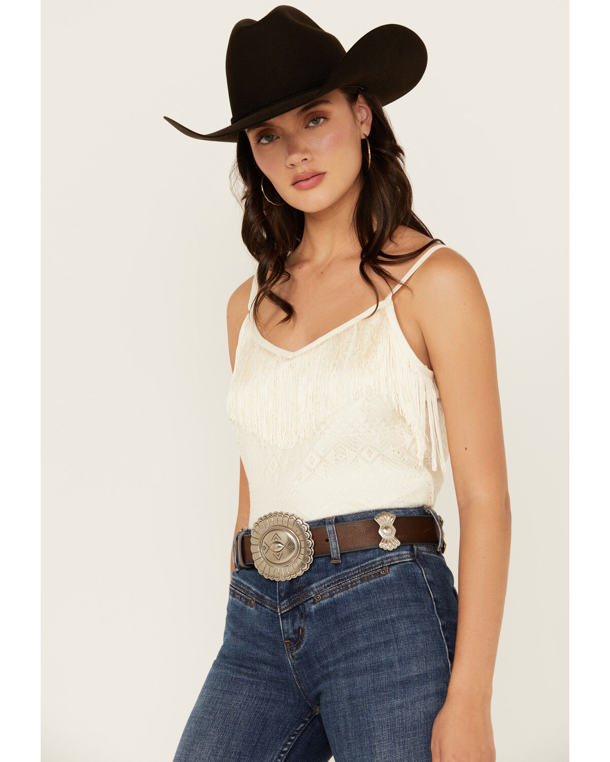 Idyllwind Women's Leather Concho Belt