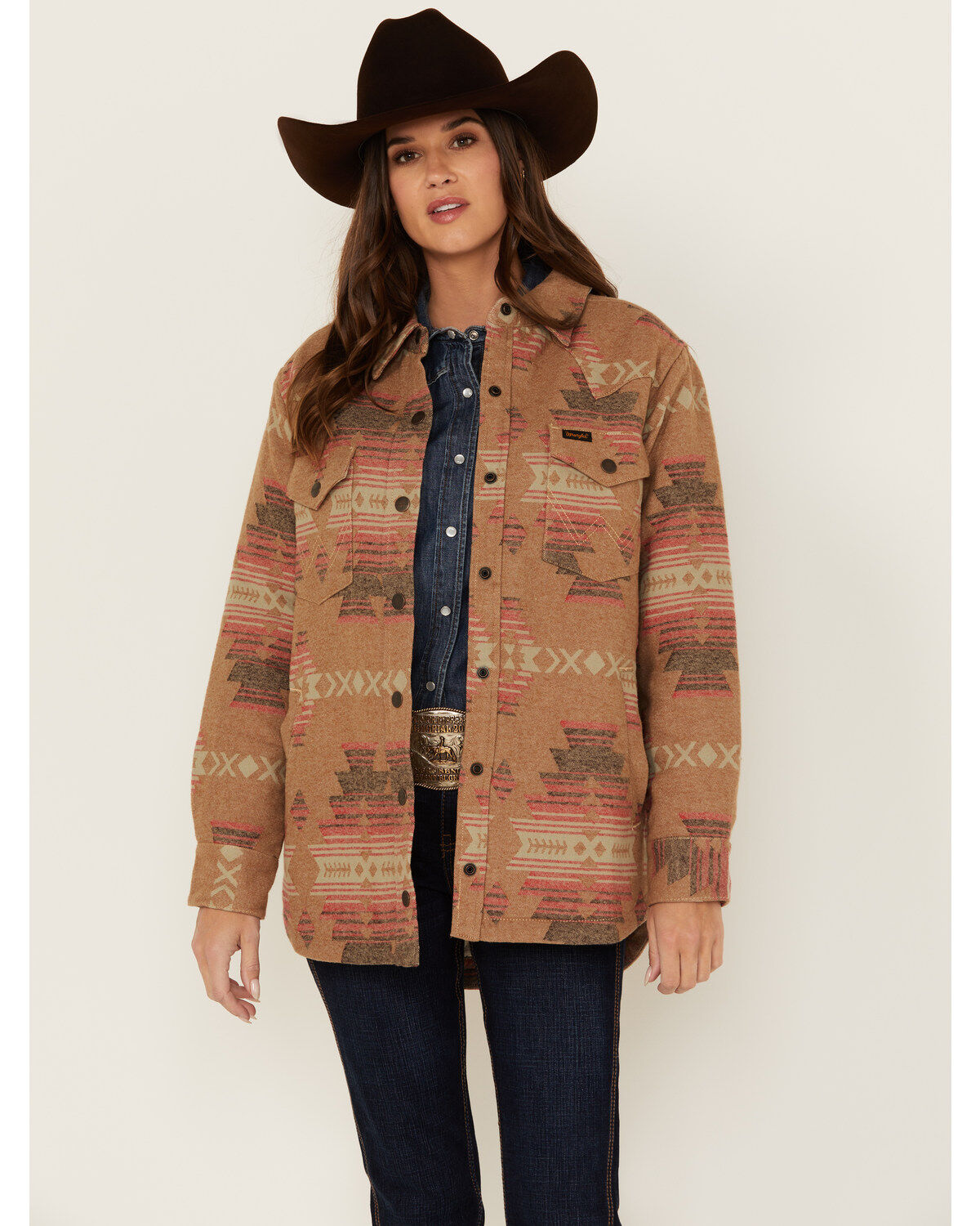 Wrangler Retro Women's Southwestern Shacket