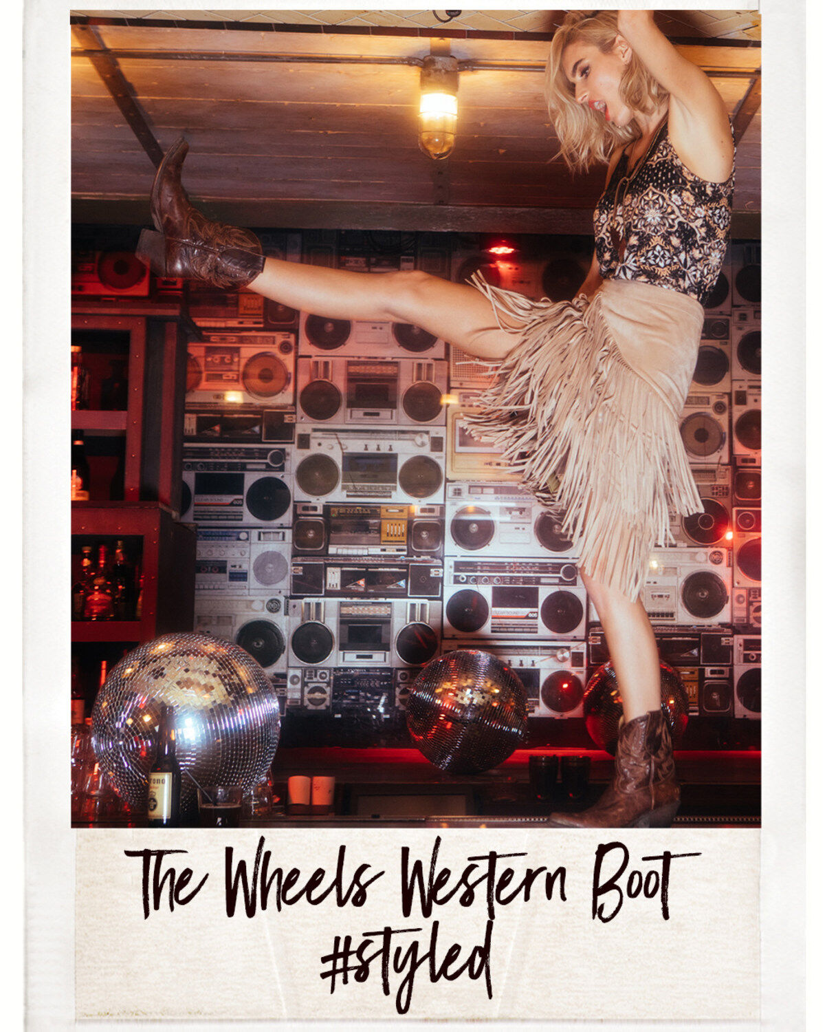 Idyllwind Women's Wheels Western Booties - Round Toe