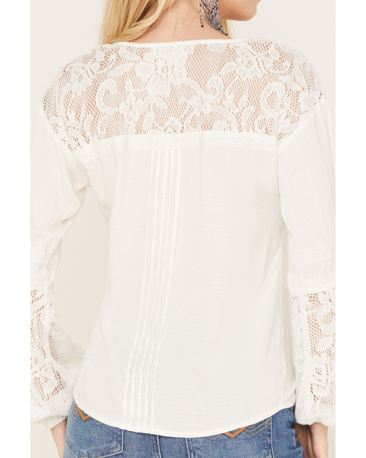 Idyllwind Women's Coleman Crochet Lace Shirt