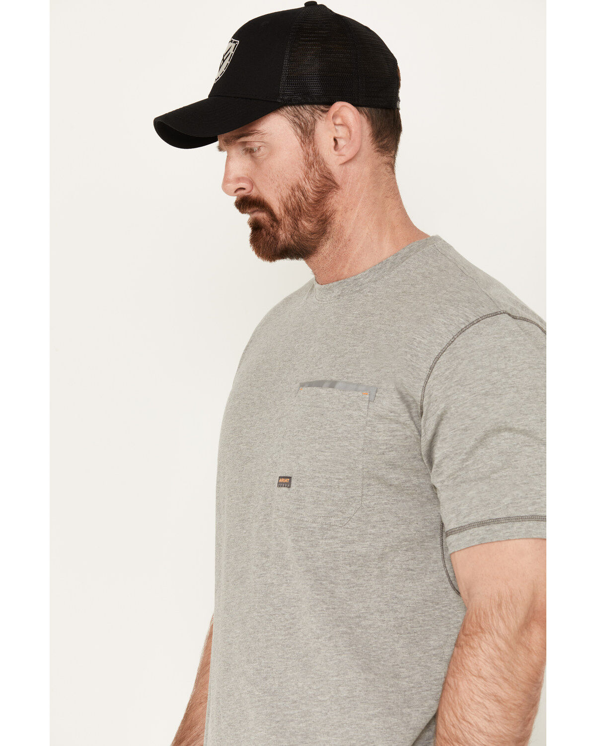 Ariat Men's Rebar Workman Reflective Flag Short Sleeve T-Shirt