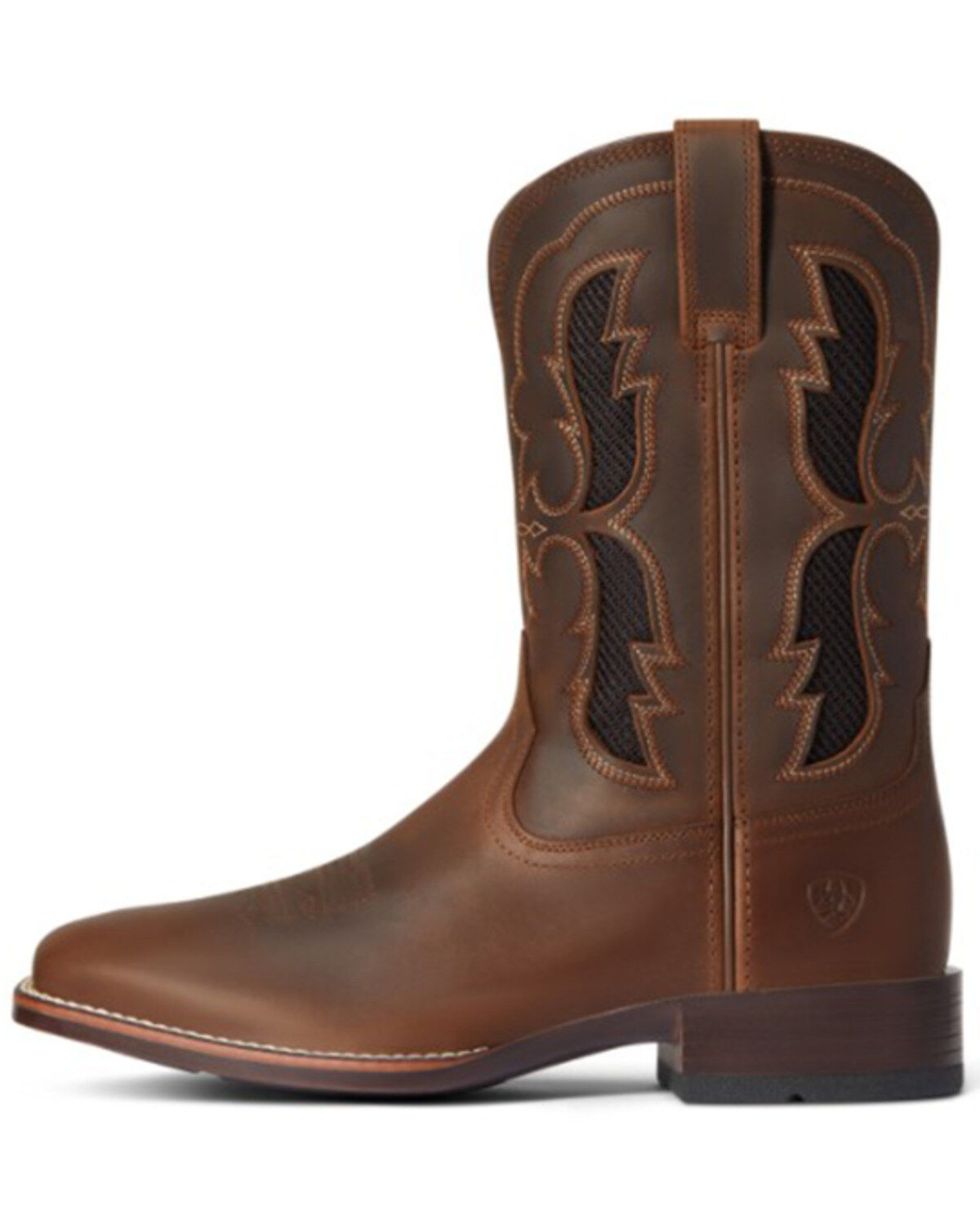 Ariat Men's Distressed Dash VentTEK Ultra Bantamweight Performance Western Boots - Broad Square Toe