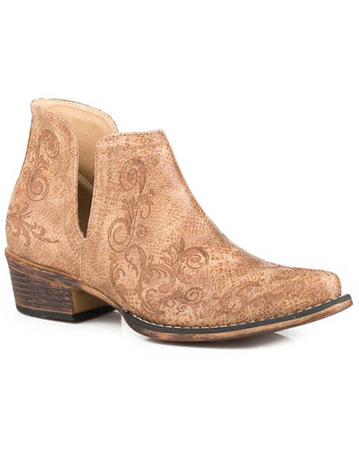 Roper Women's Ava Western Booties - Snip Toe