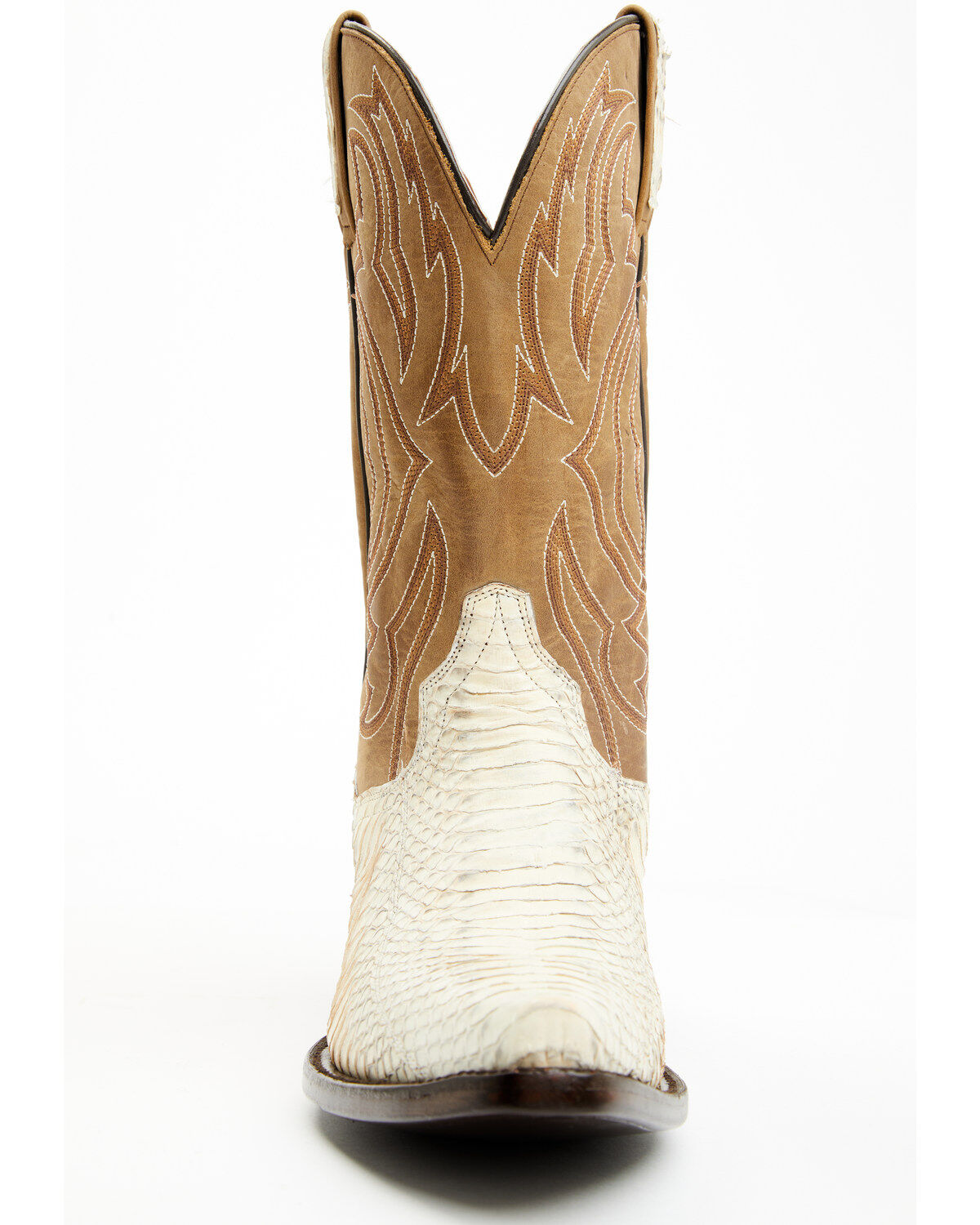 Dan Post Men's Exotic Snake Skin Western Boots - Snip Toe