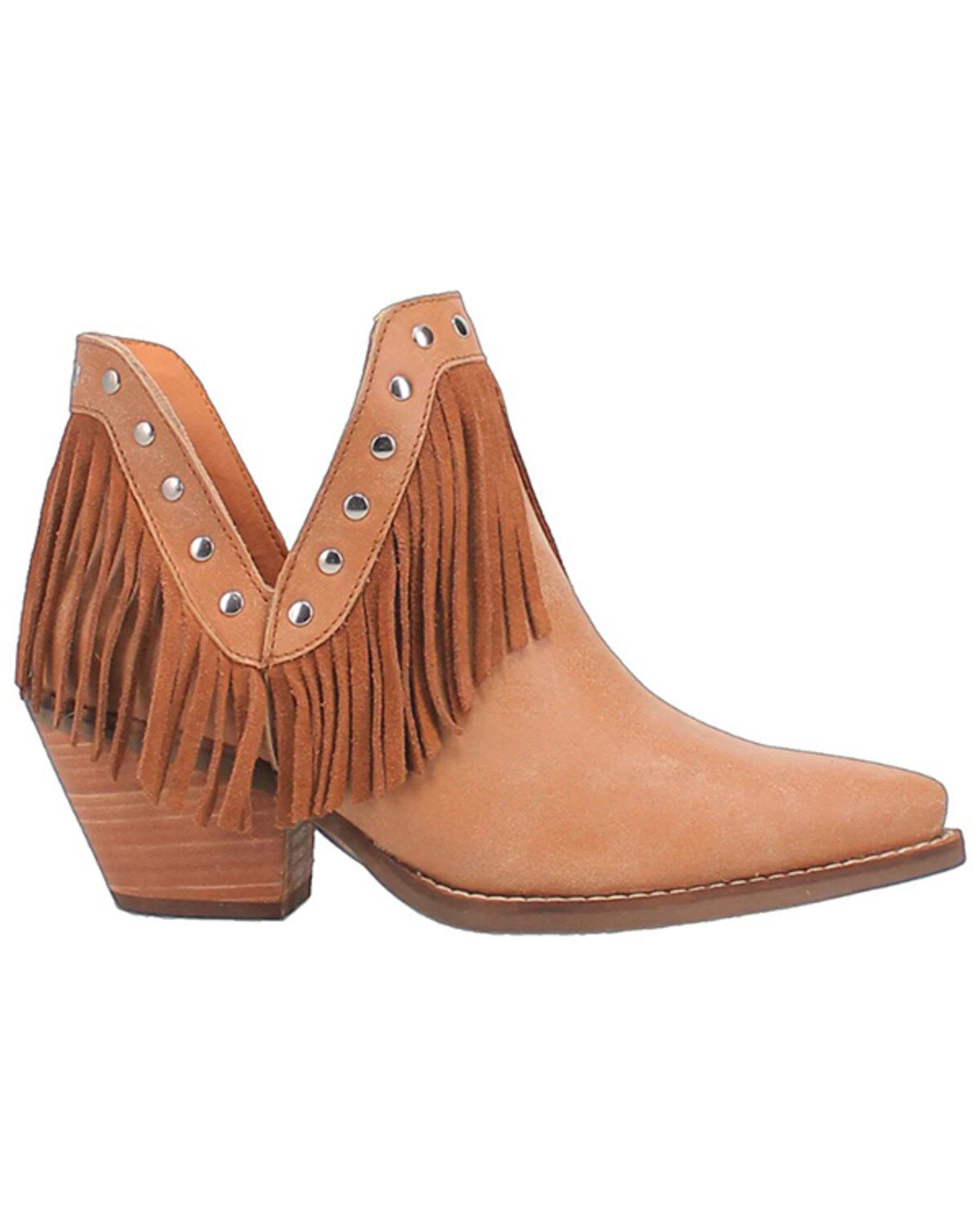 Dingo Women's Fine N' Dandy Leather Booties - Snip Toe