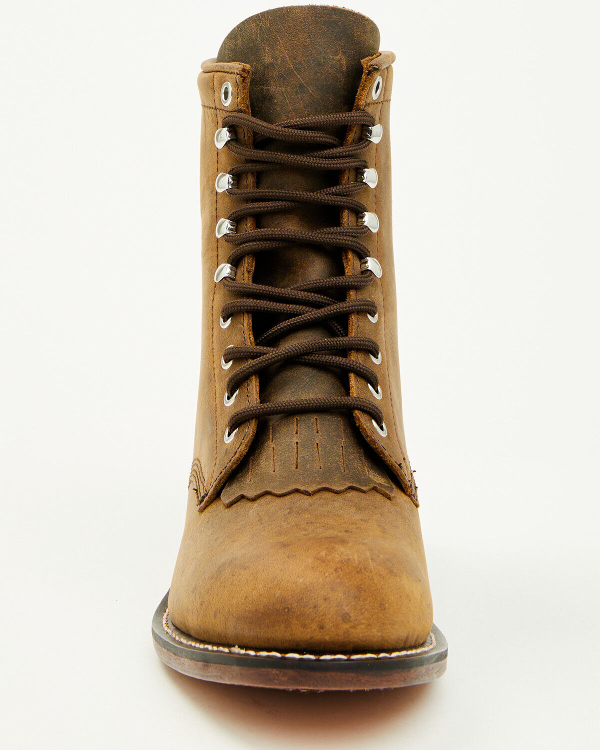 Justin Men's Drennan 7" Lace-Up Roper Boots - Round Toe