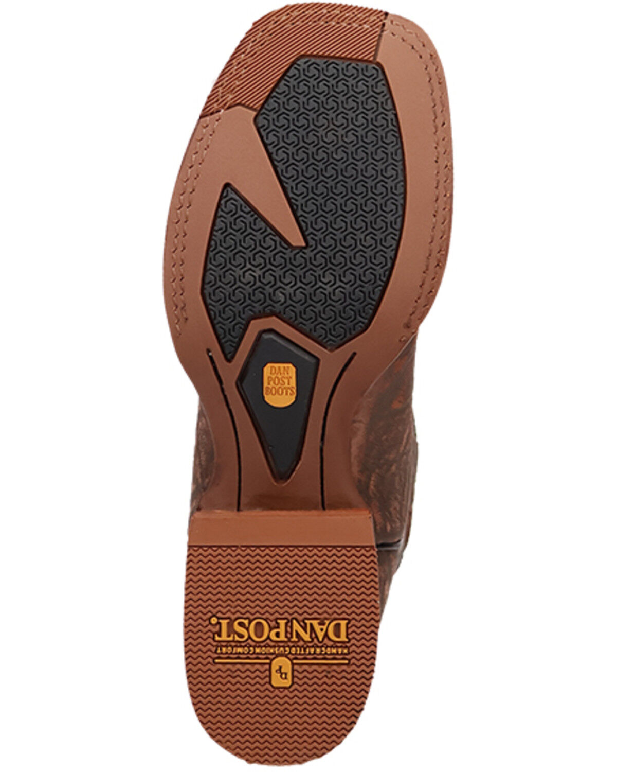 Dan Post Men's Elephant Print Western Boots - Broad Square Toe