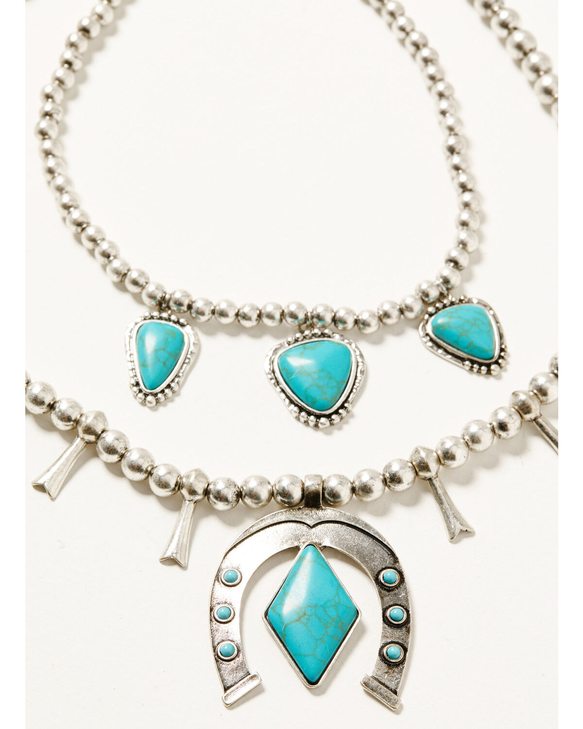 Shyanne Women's Frontier Antique Silver Layered Necklace