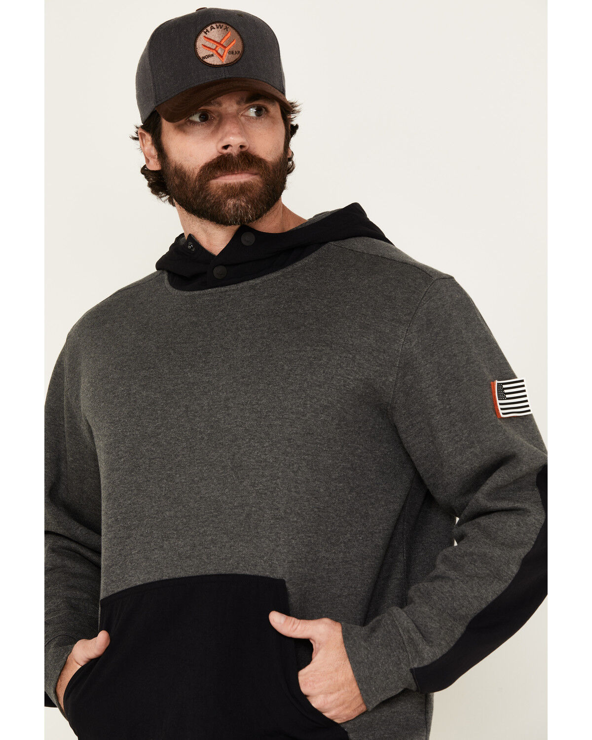 Hawx Men's Montrose Fleece Hooded Sweatshirt