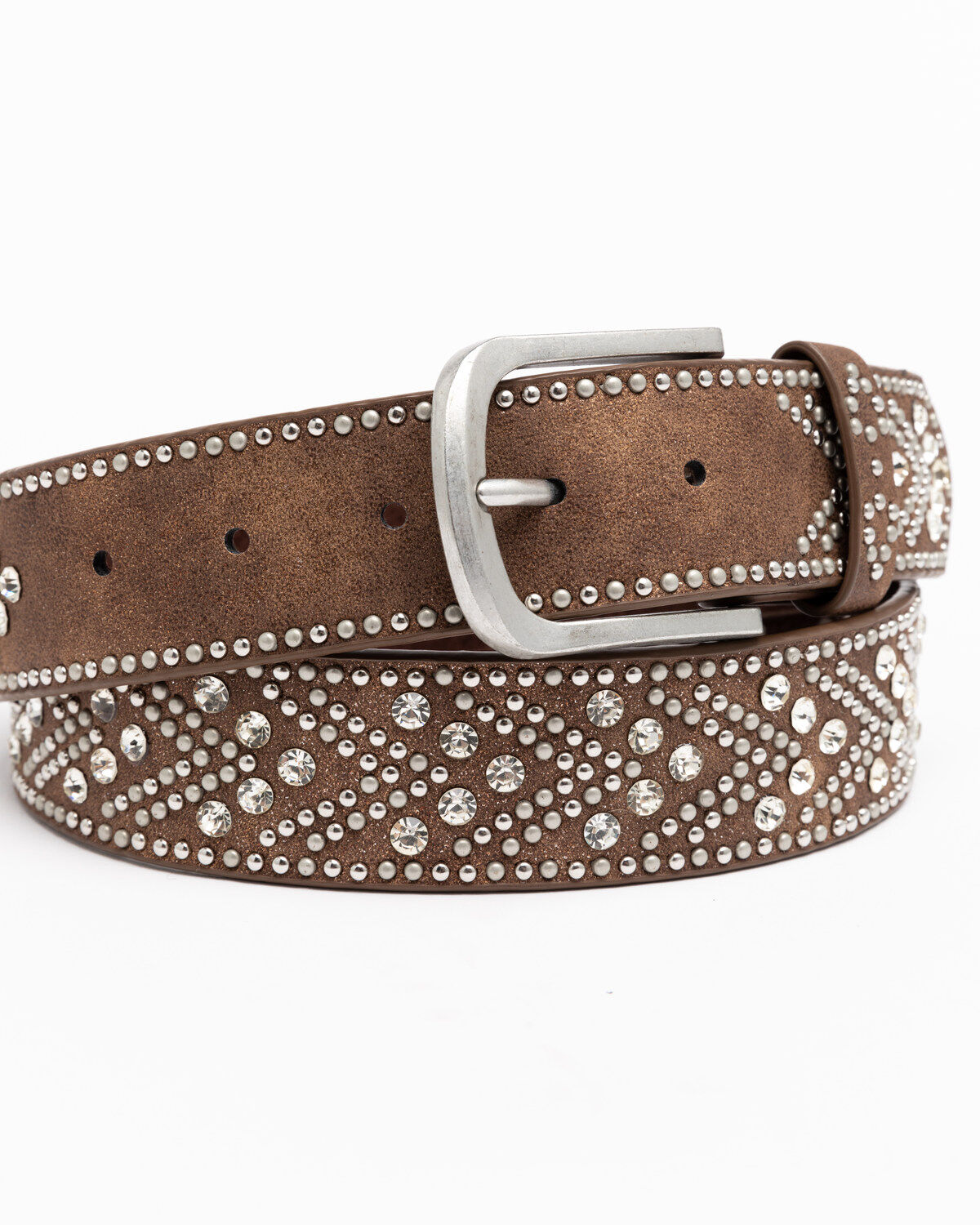 Shyanne Women's Brown Tempt To Shine Belt