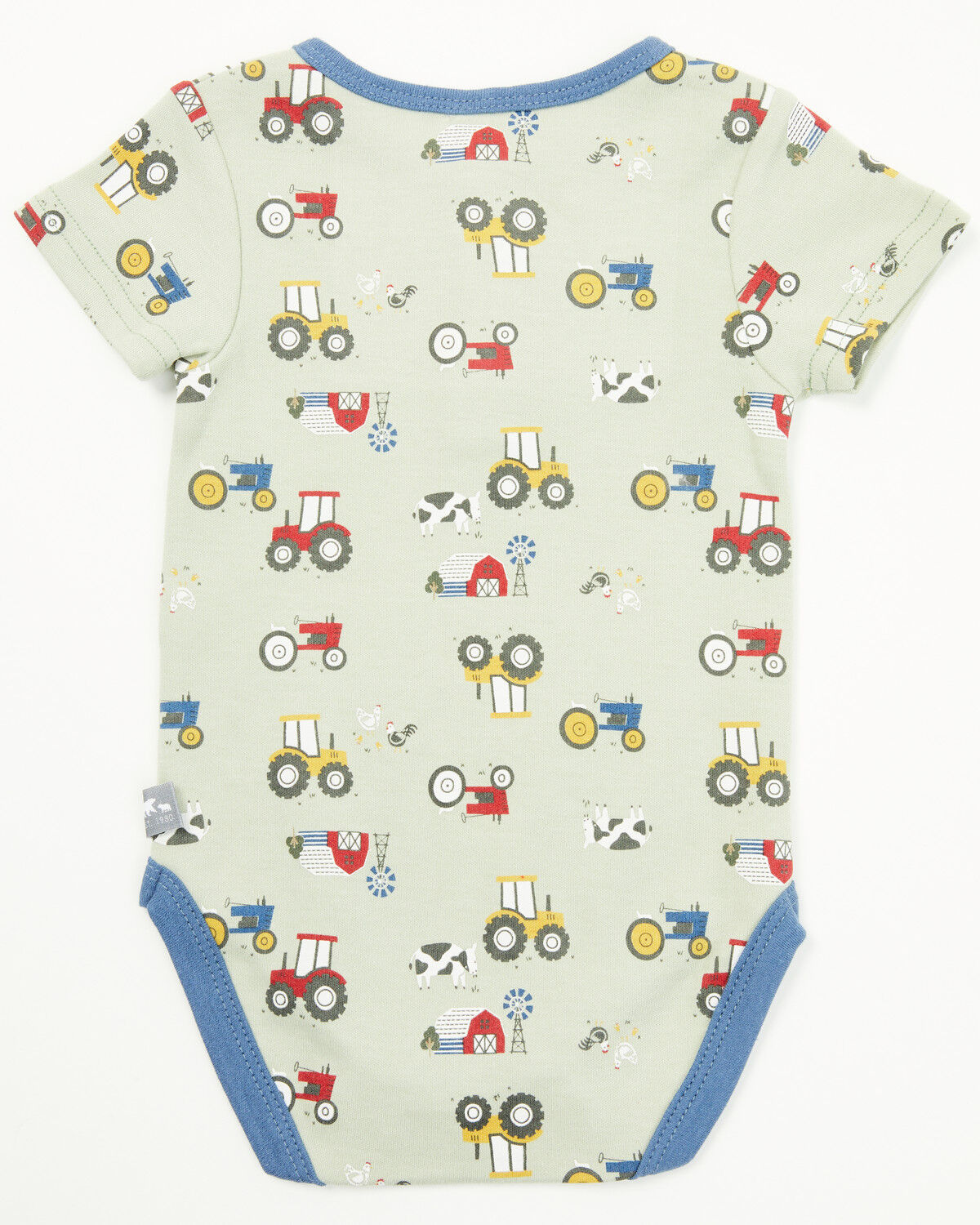Rugged Bear Infant Boys' Farm Print Onesies - 2 Pack