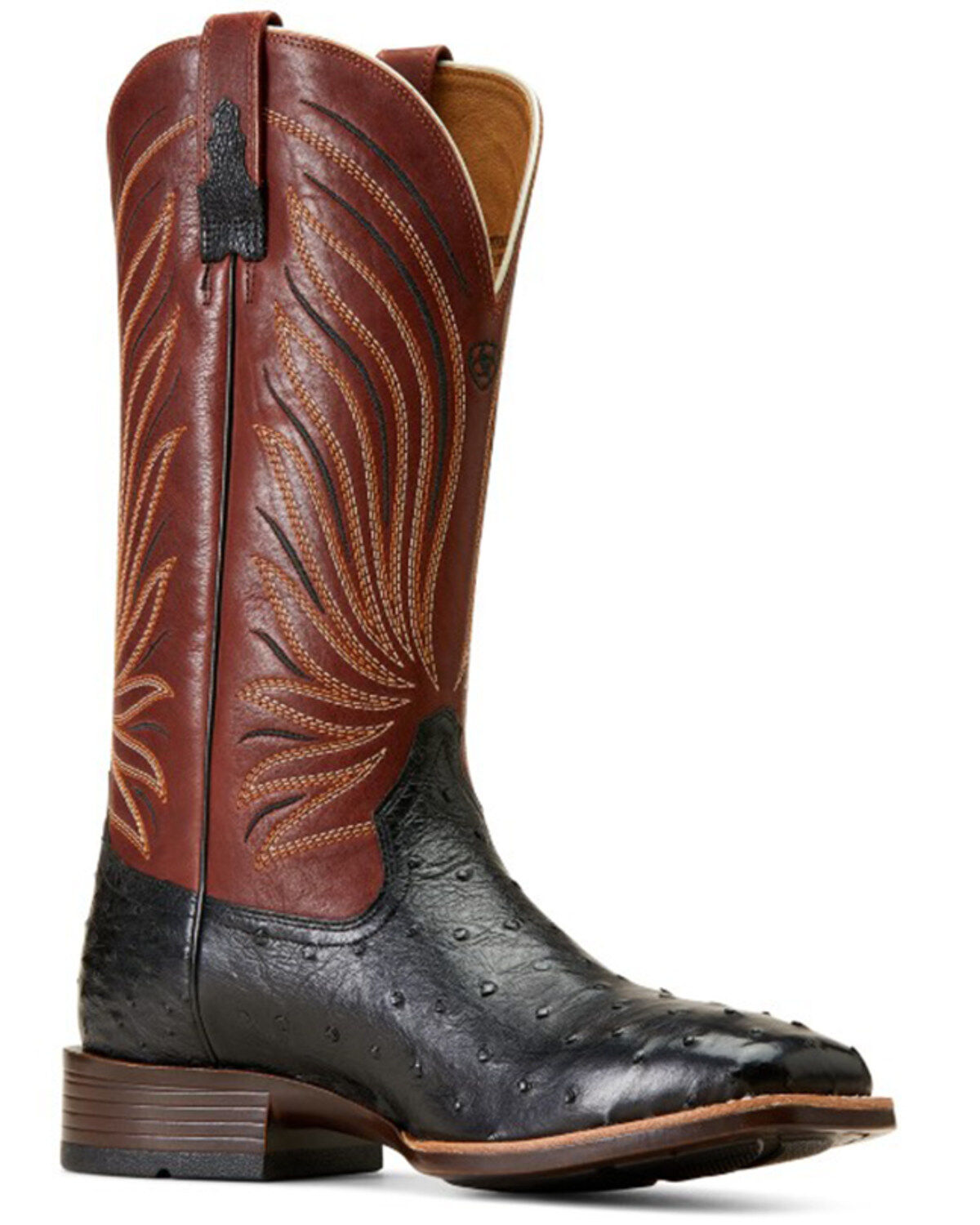 Ariat Men's Brandin' Ultra Exotic Western Boots - Broad Square Toe