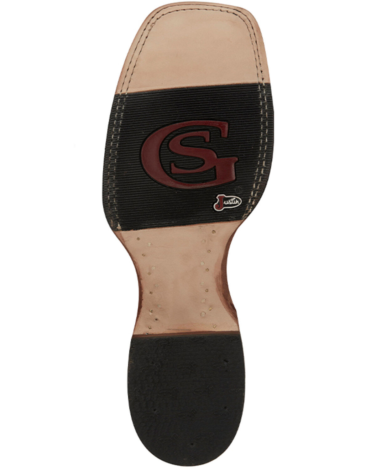 Justin Men's Haggard Exotic Caiman Western Boots - Broad Square Toe