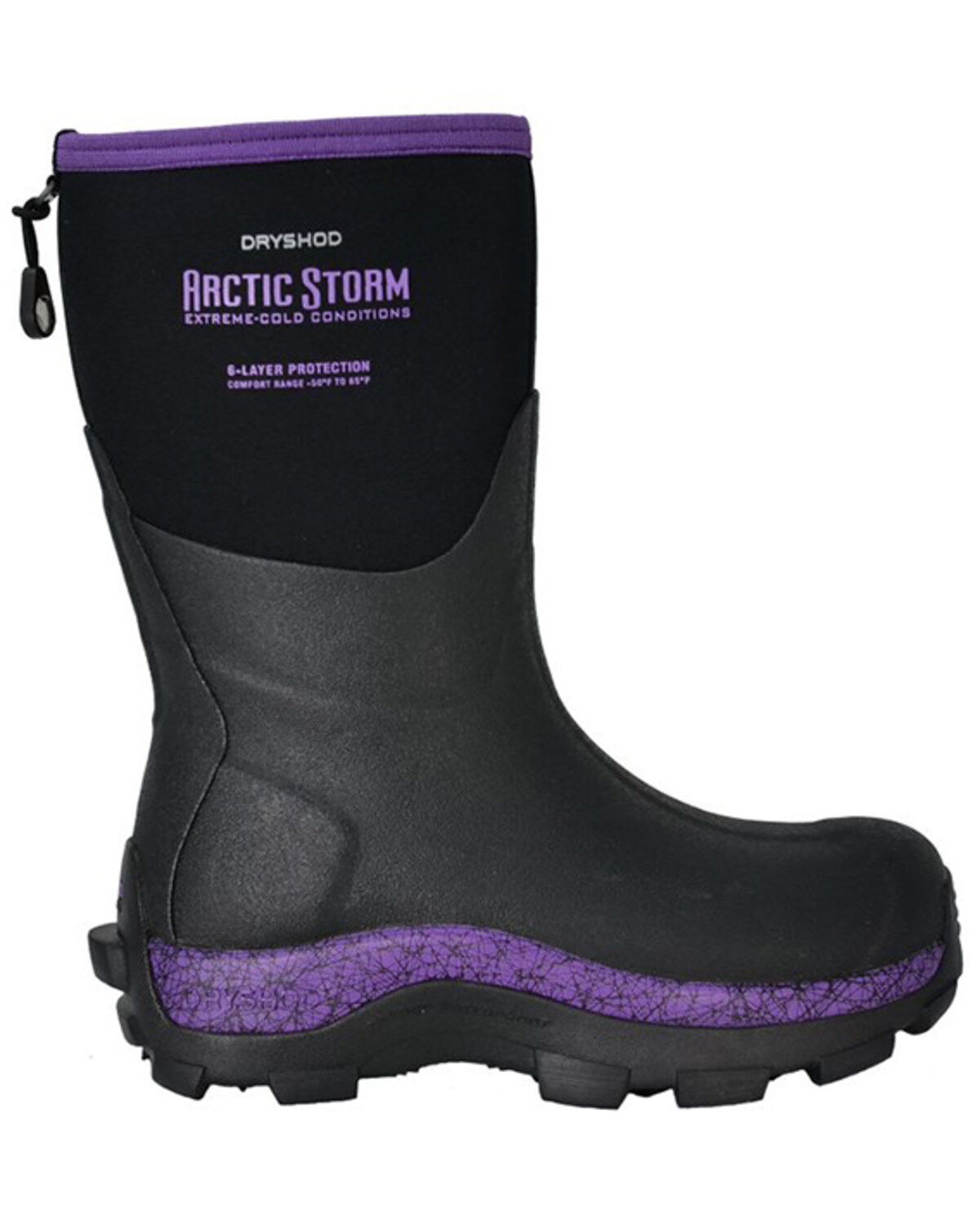 Dryshod Women's Arctic Storm Mid Winter Rubber Boots - Soft Toe