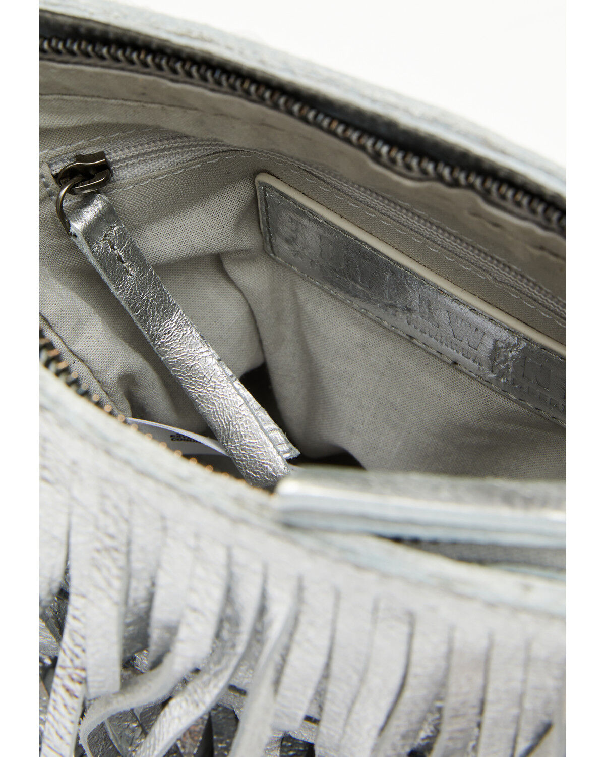 Idyllwind Women's Camarillo Metallic Fringe Suede Crossbody Bag