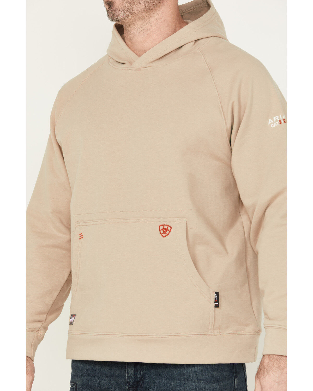 Ariat Men's FR Duster Work Hard Hooded Sweatshirt