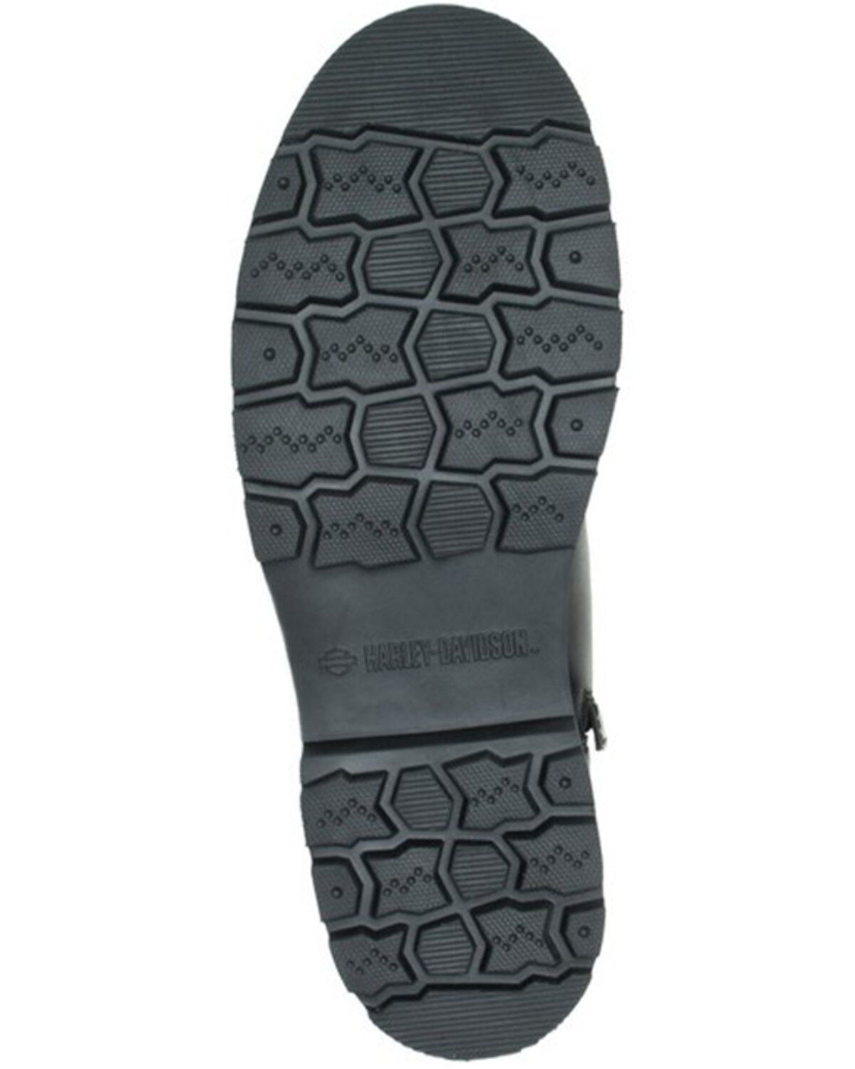 Harley Davidson Men's Hannon 6 1/2" Lace-Up Casual Moto Boots - Round Toe