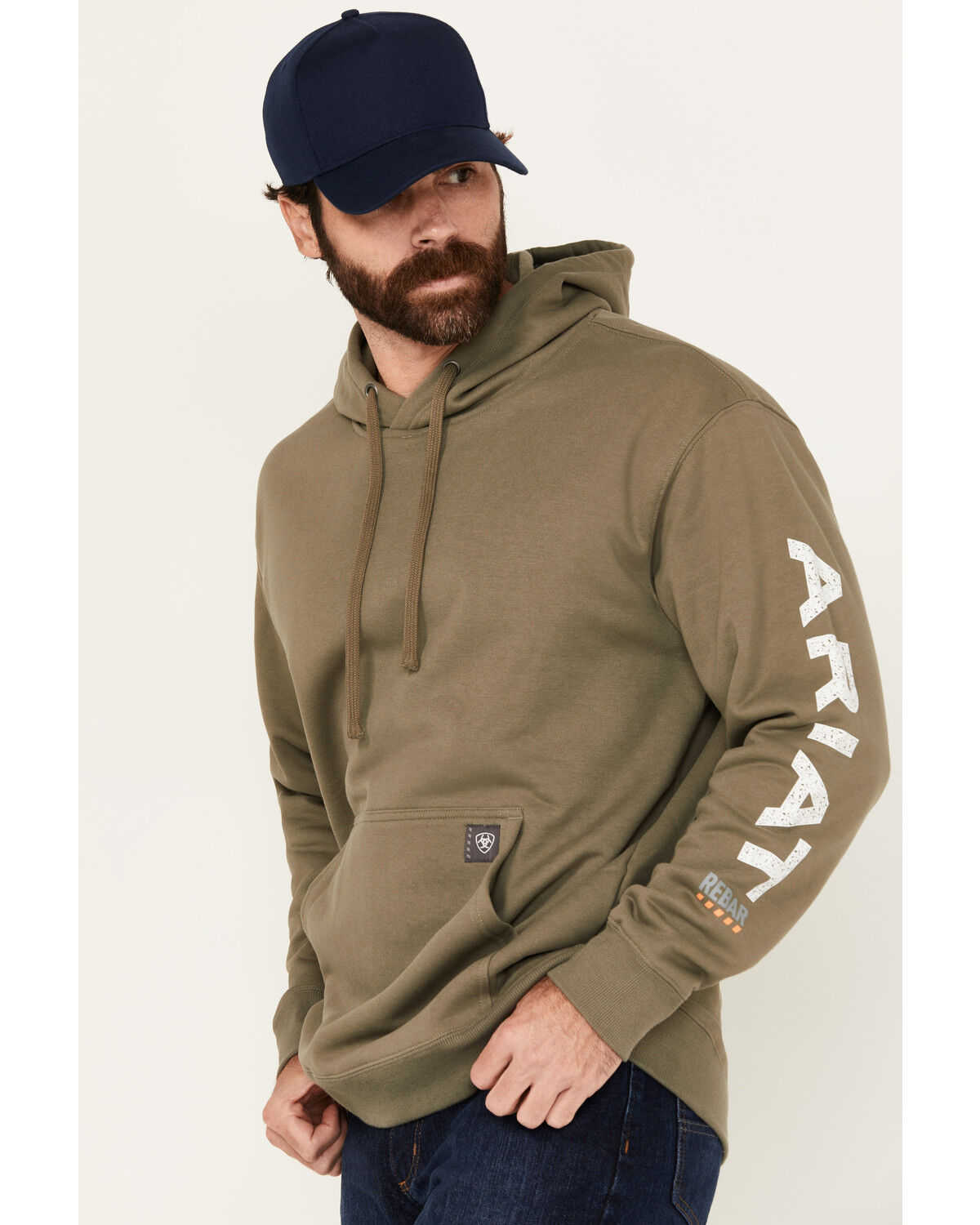 Ariat Men's Rebar Roughneck Pullover Hooded Sweatshirt
