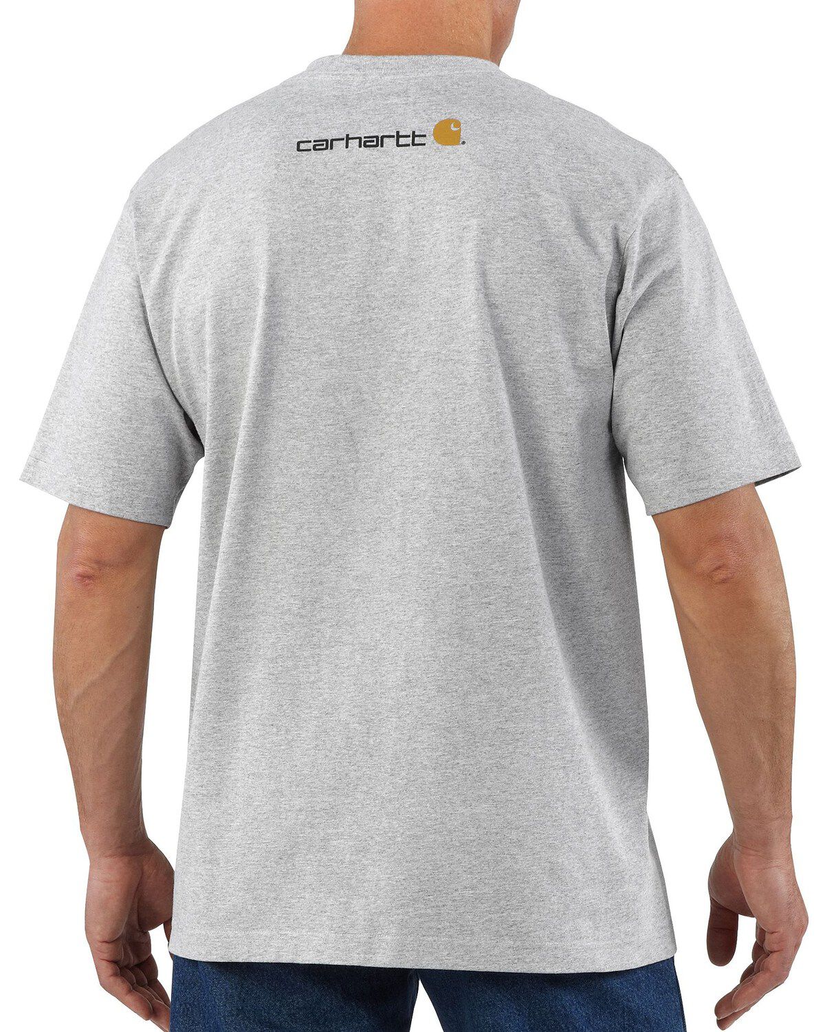 Carhartt Men's Signature Logo Graphic Short Sleeve Work T-Shirt