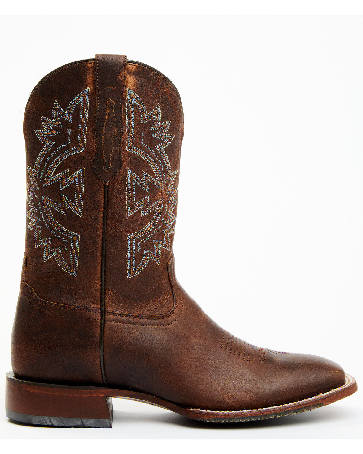 Cody James Men's Walnut Western Boots - Broad Square Toe