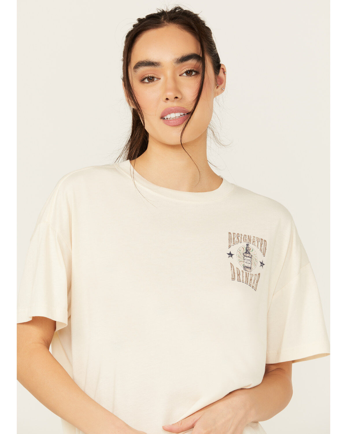 Cleo + Wolf Women's Avery Short Sleeve Boyfriend Graphic Tee