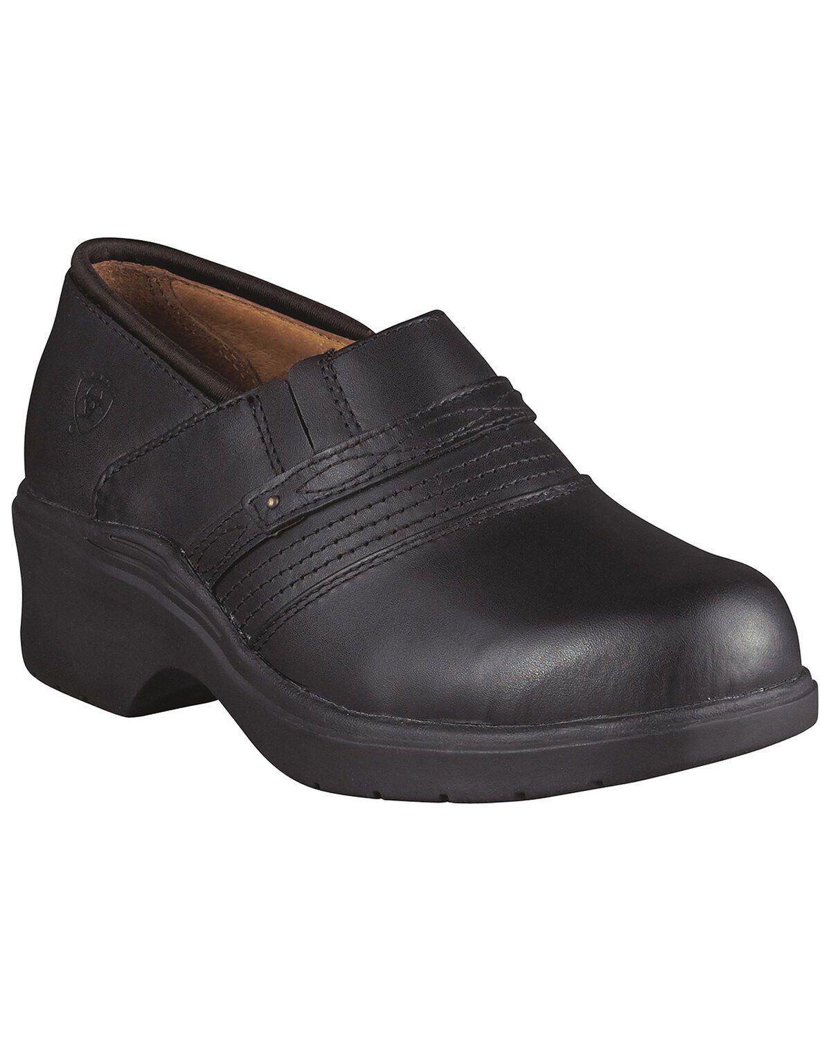 Ariat Black Clogs - Steel Toe