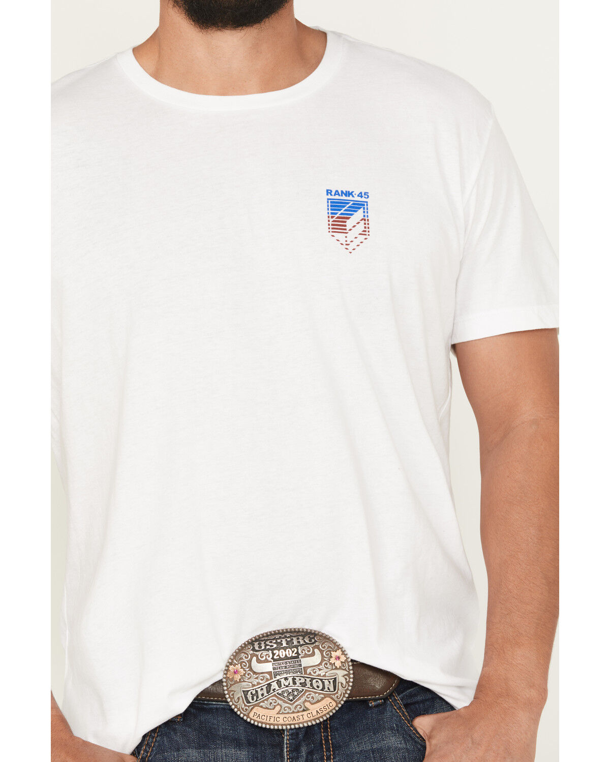 RANK 45® Men's Bleacher Americana Short Sleeve Graphic T-Shirt