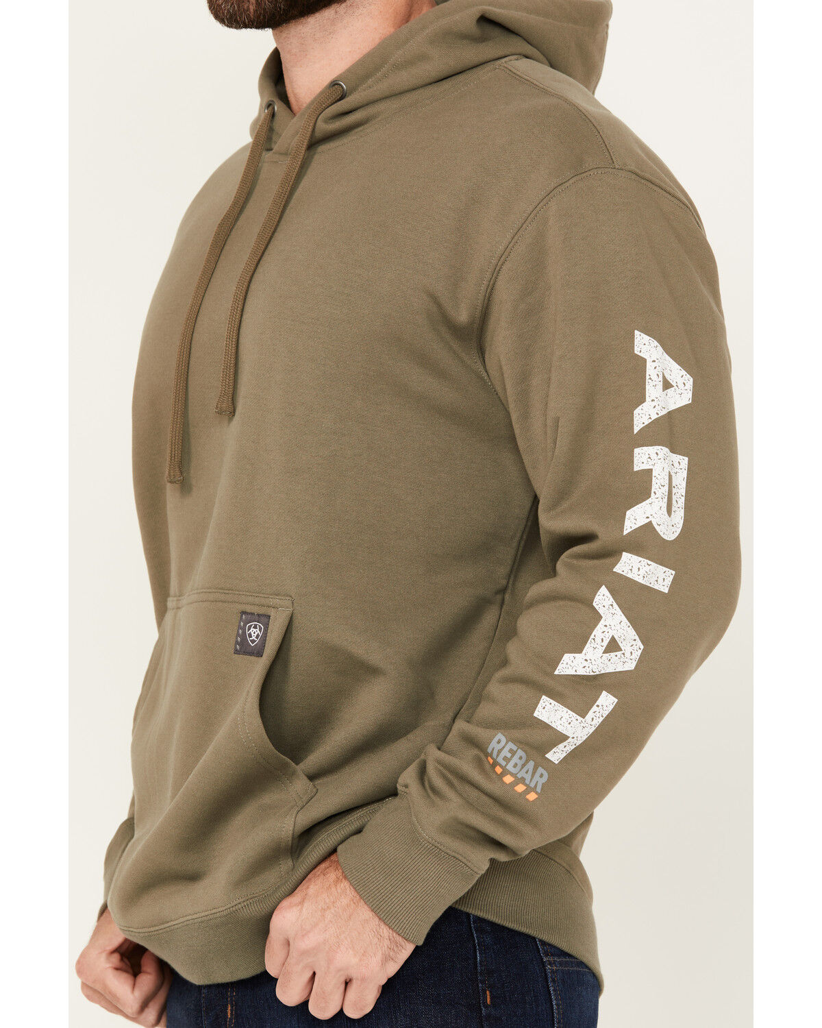 Ariat Men's Rebar Roughneck Pullover Hooded Sweatshirt