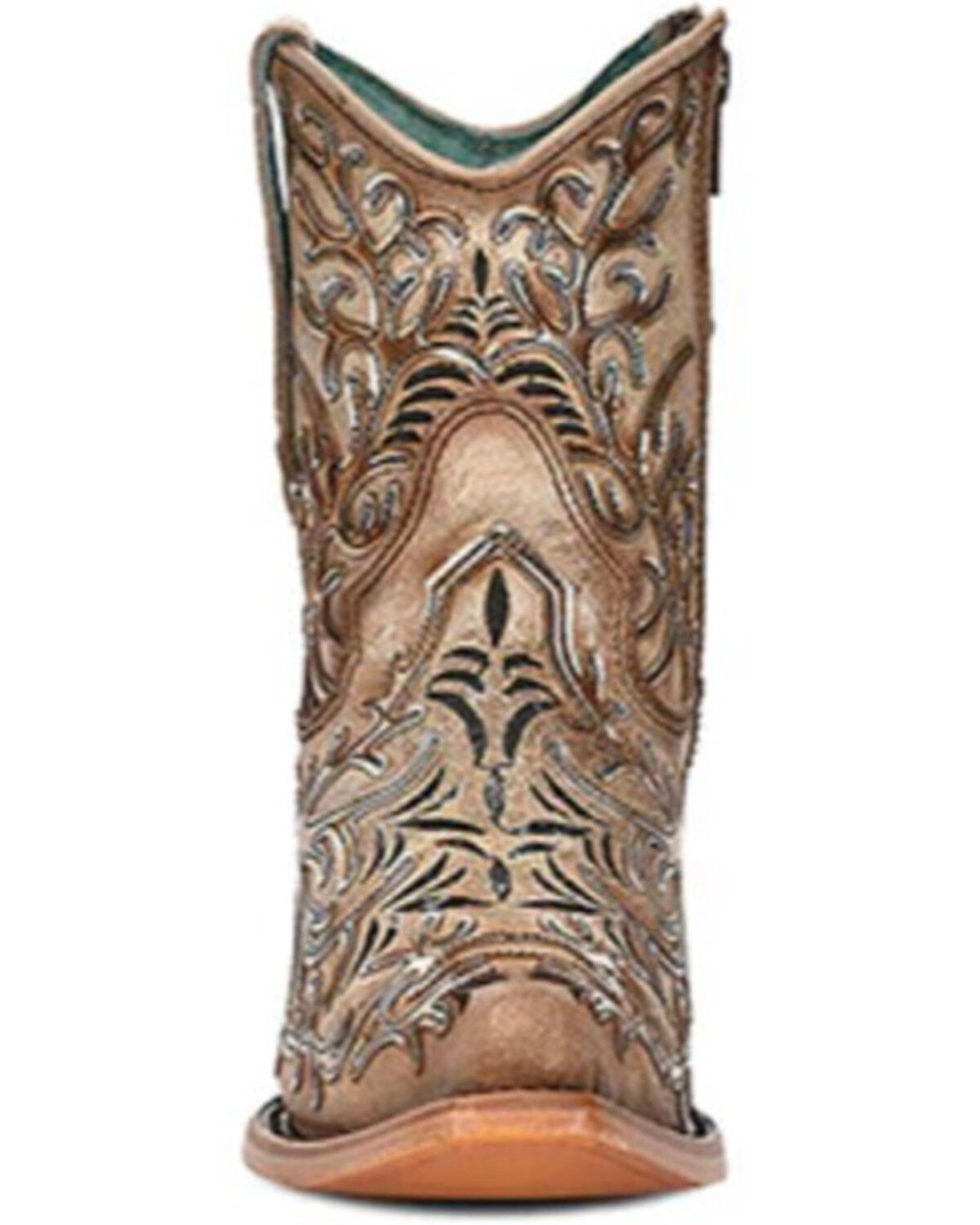 Corral Women's Overlay Western Booties - Snip Toe