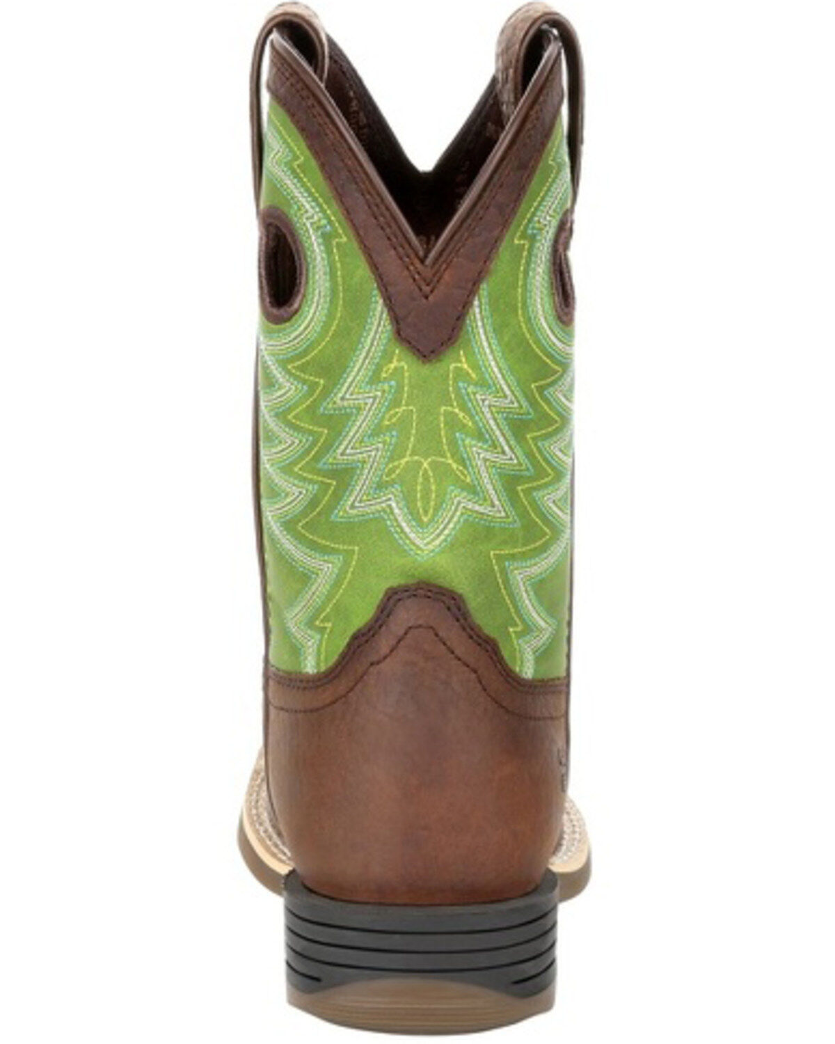 Durango Boys' Lil Rebel Pro Lime Western Boots - Square Toe