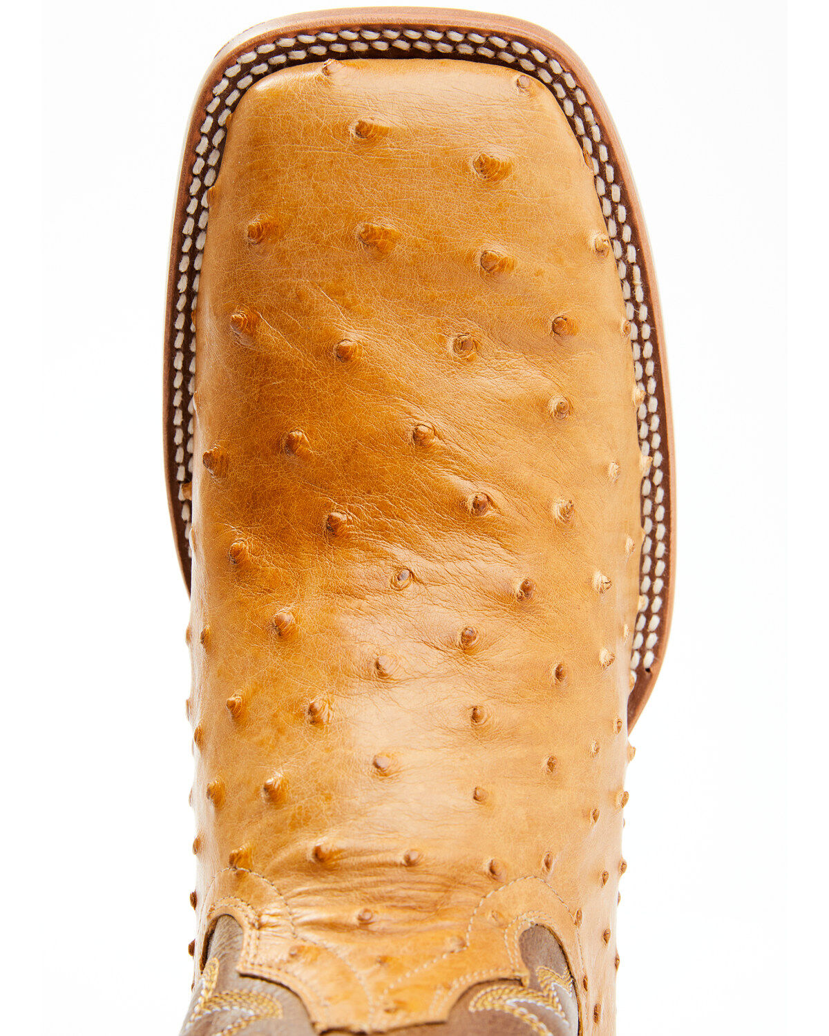 Cody James Men's Full-Quill Ostrich Exotic Western Boots - Broad Square Toe