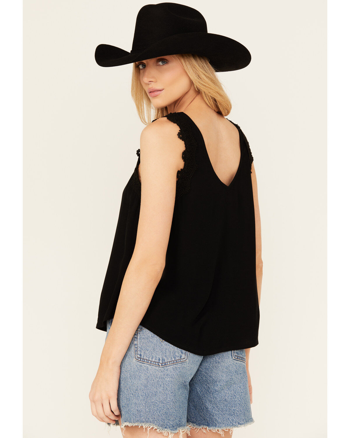 Eyeshadow Women's Lace Trim Cami