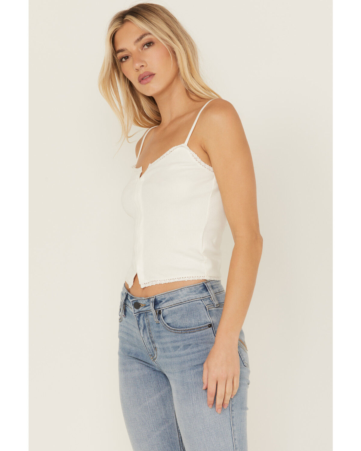 Idyllwind Women's Lace Trim Cami
