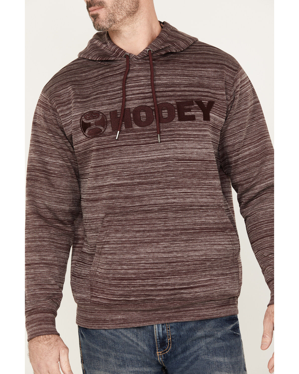 Hooey Men's Lock Up Logo Hooded Sweatshirt