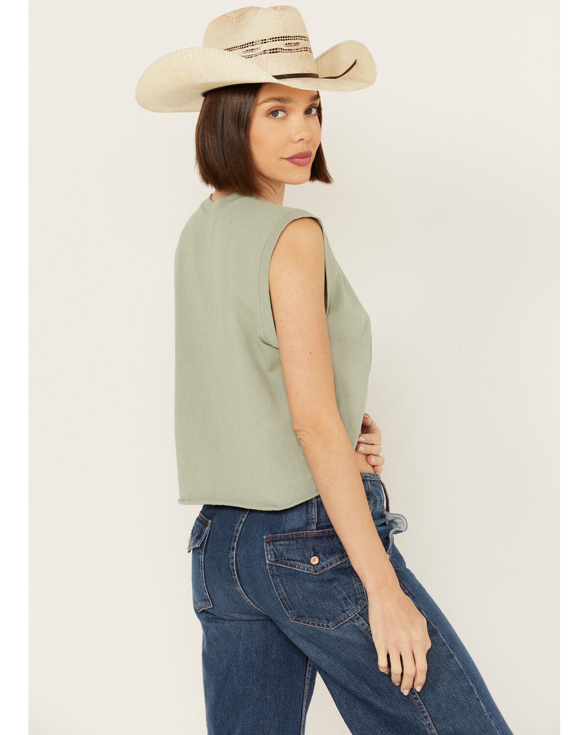 People of Leisure Women's Led Zepplin Graphic Muscle Tank