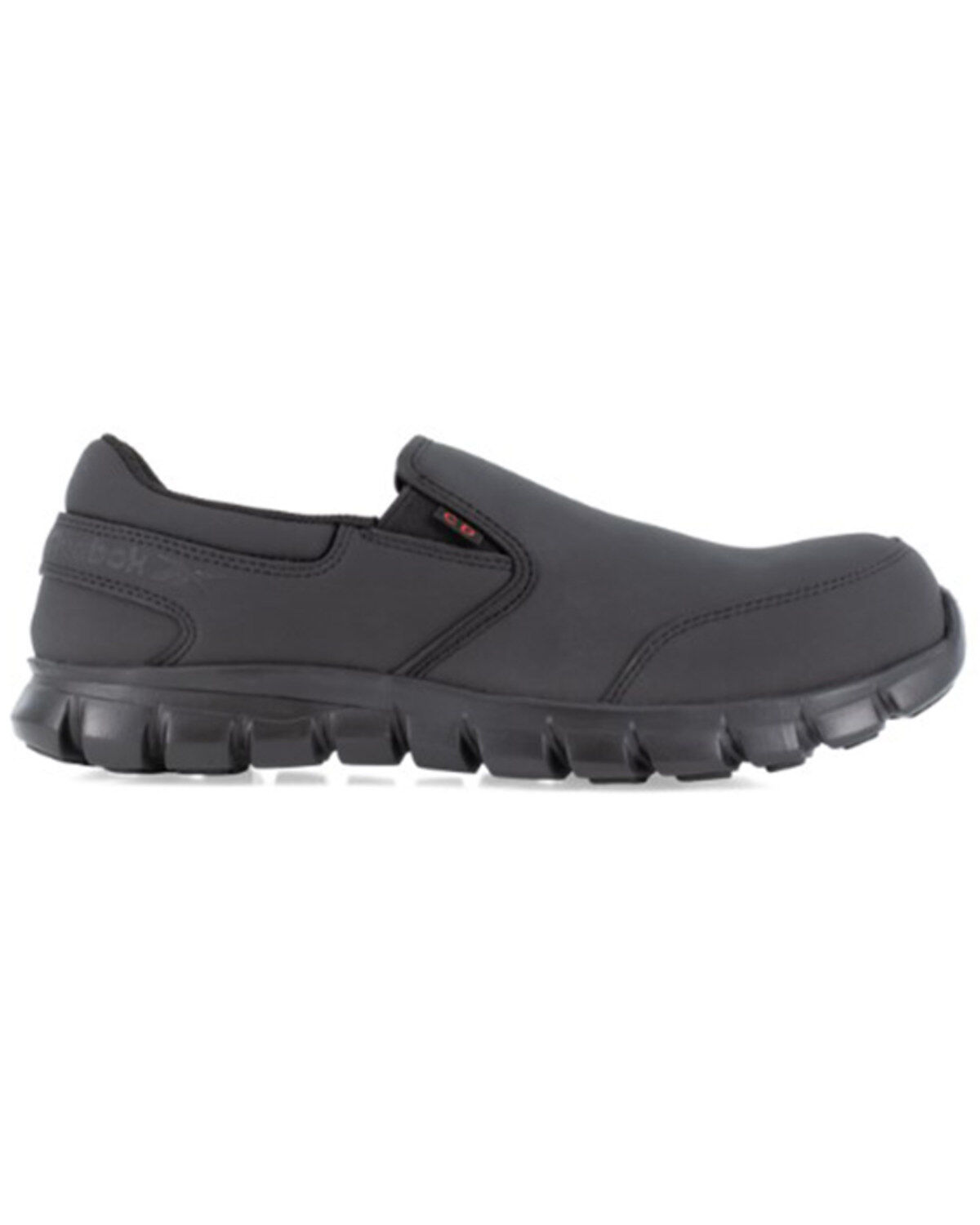 Reebok Women's Sublite Cushion Athletic Slip-On Work Shoes - Composite Toe