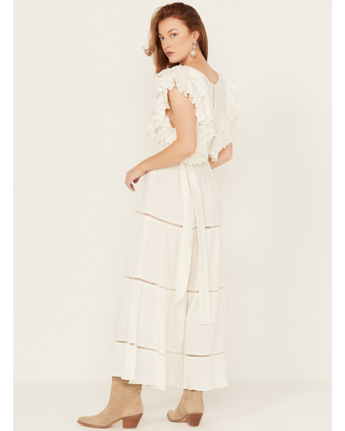 Jen's Pirate Booty Women's Spirit Ruffle Maxi Dress