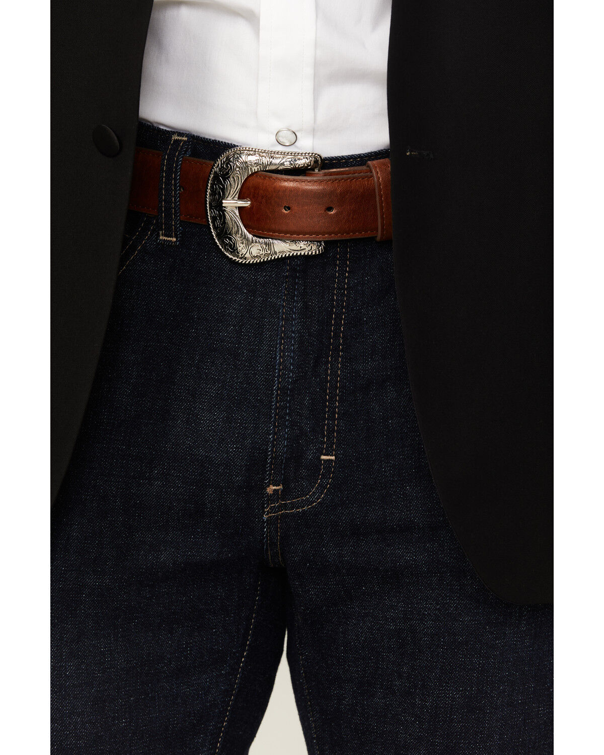 Cody James Black 1978® Men's Smooth Leather Belt