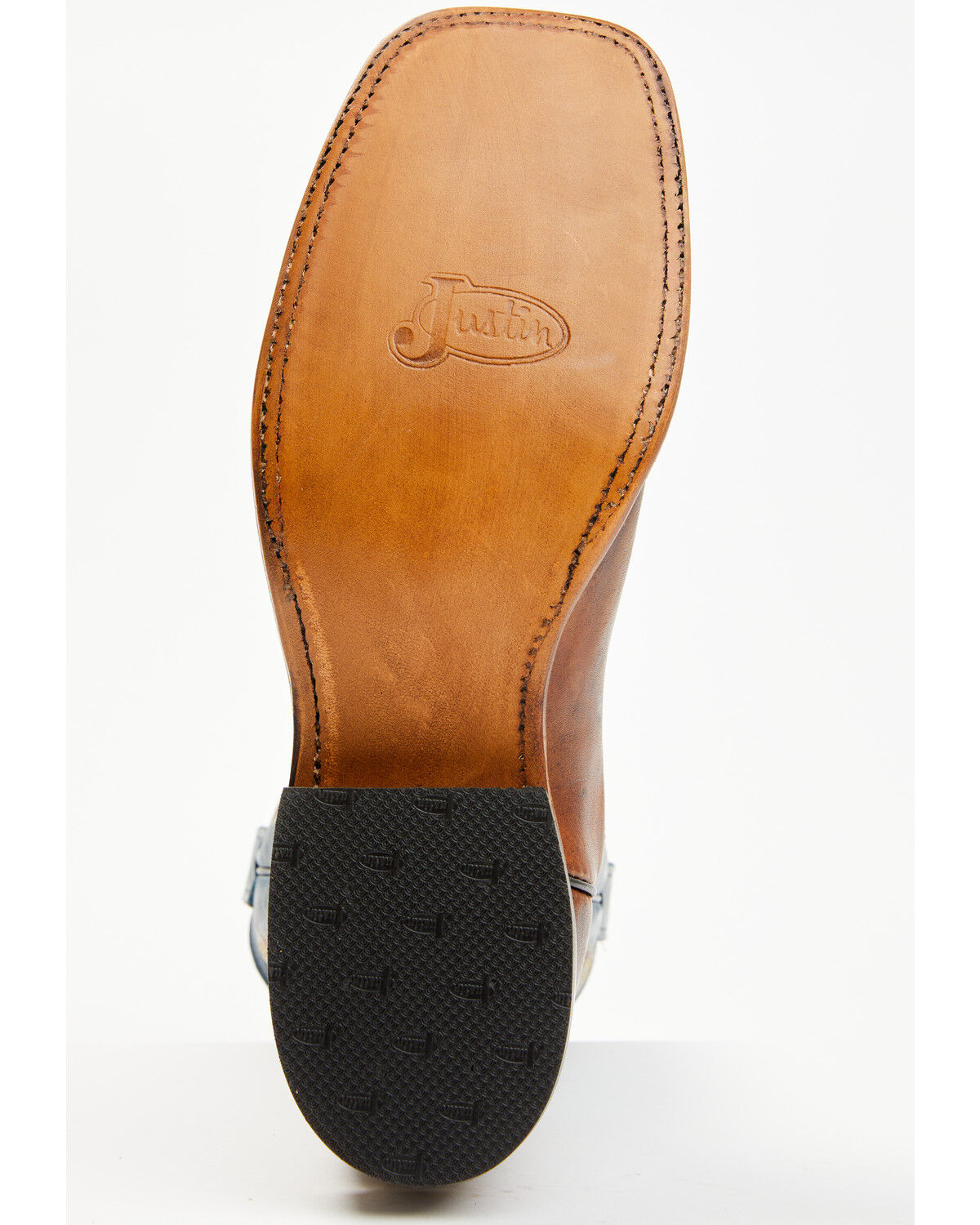 Justin Men's Poston Western Boots - Broad Square Toe