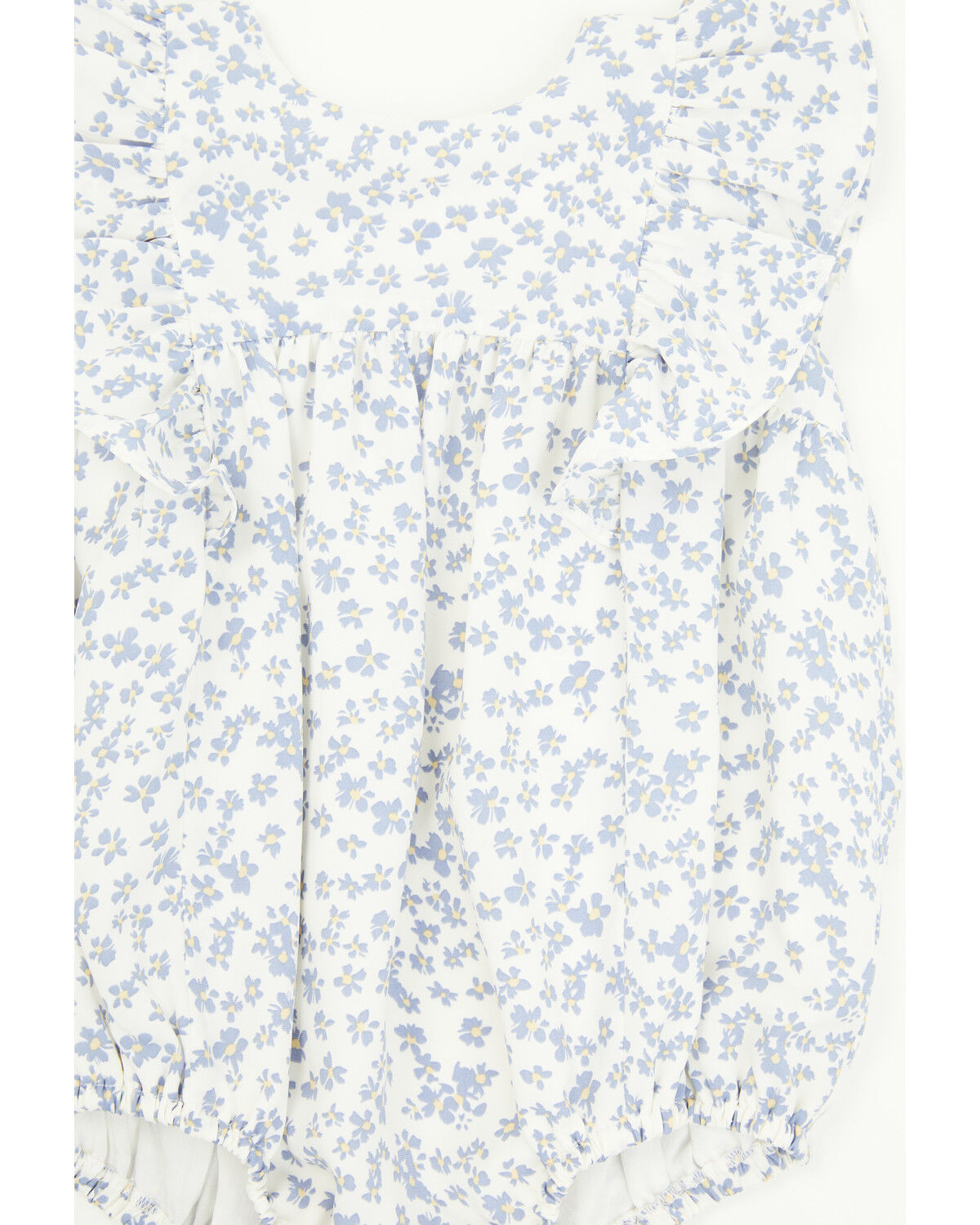 Yura Infant Girls' Printed Puff Sleeve Onesie