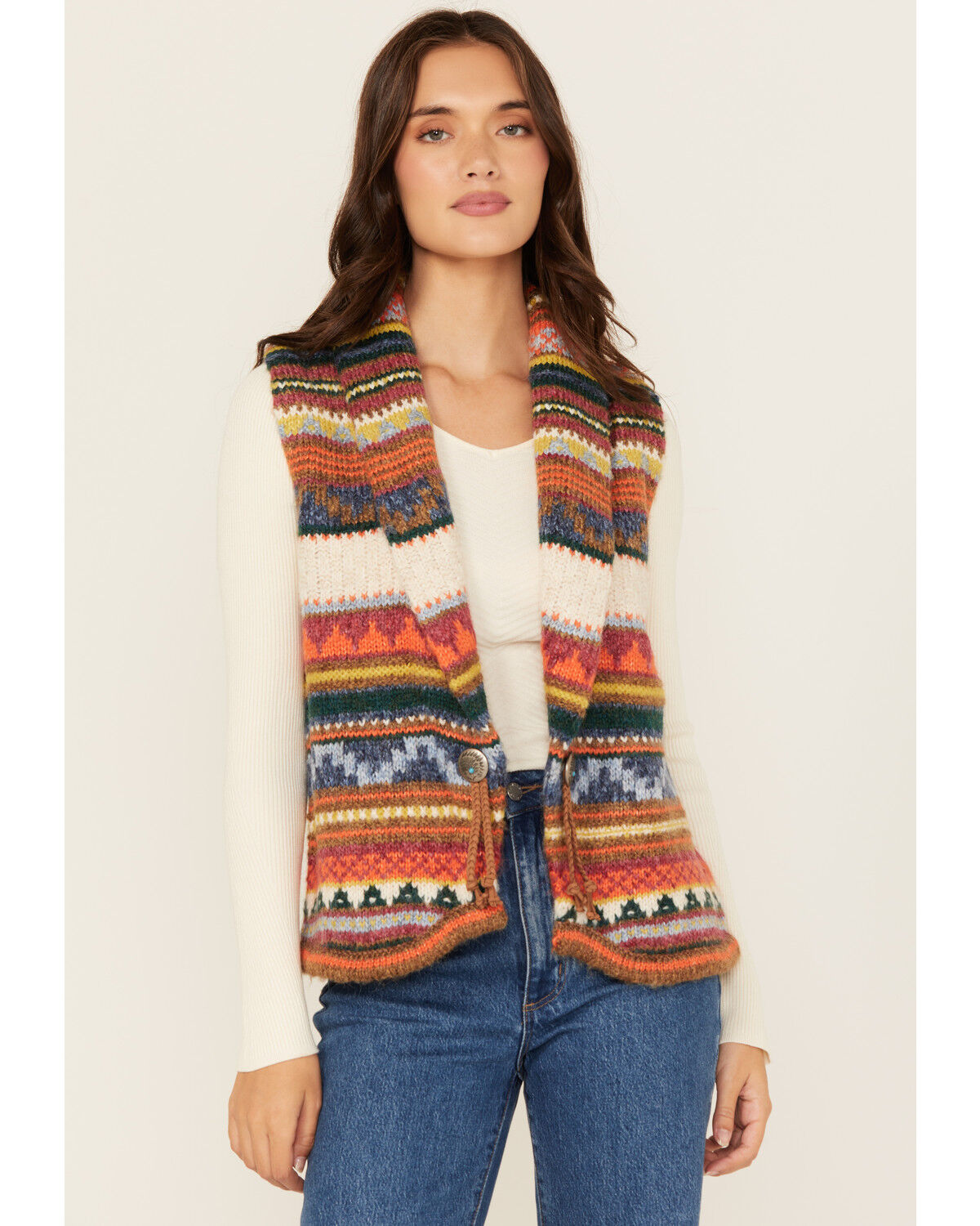 Cotton & Rye Women's Striped Vest