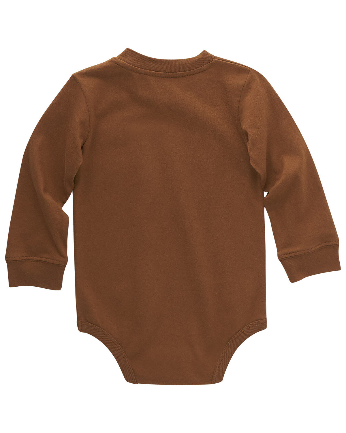 Carhartt Infant Boys' Logo Pocket Long Sleeve Onesie